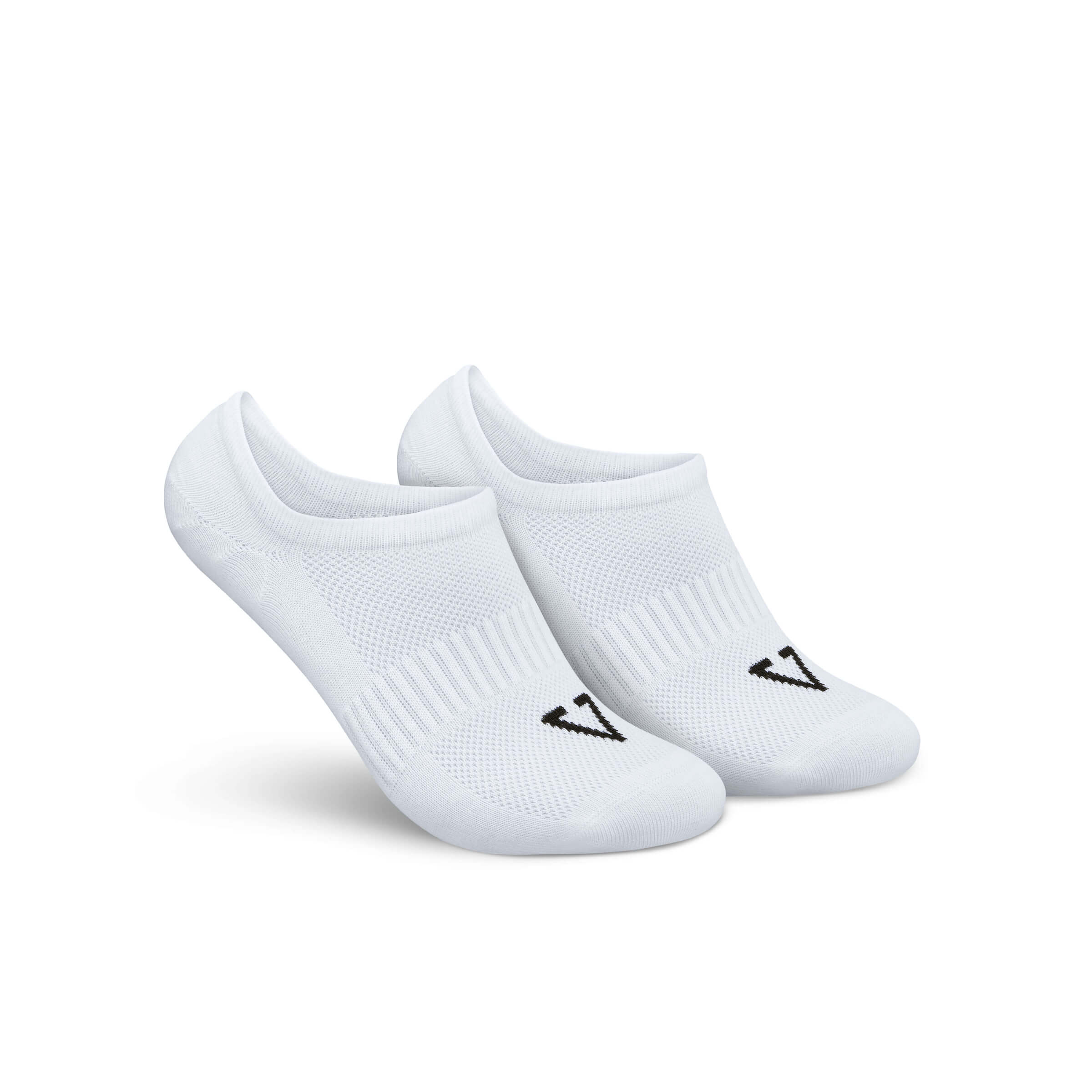 Füßlinge aus Bio-Baumwolle, Weiß